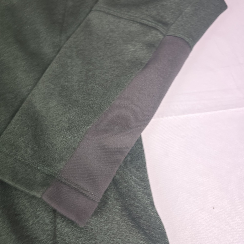 The North Face 1/2 Zip Fleece Pullover Mens Large Green Jacket EUC Long Sleeve S - Picture 5 of 11